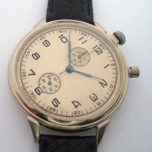 Rare Military Russian (ussr) Militarian Chronograph 2 Gchz Poljot.