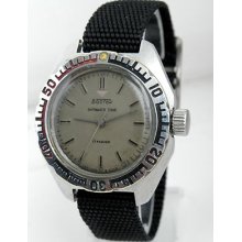 Rare Vostok Antimagnetic Komandirskie Amphibian Watch Soviet Russian St Steel