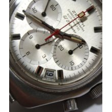 Rare Zenith El Primero Chronograph C.3019 Silver Dial