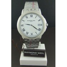 Raymond Weil Gent's Tradition Roman Numeral Quartz Watch 5466-st-00300