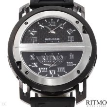 RITMO MVNDO 201/2BLK Swiss Movement Menâ€™s Watch