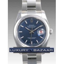 Rolex Datejust 116200 (blue Dial, Stick Markers)