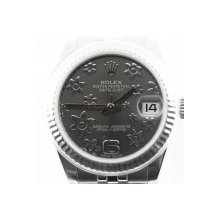 Rolex Datejust 178274 Midsize Stainless Steel Jubilee Flower Dial