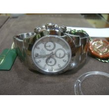 Rolex Daytona 116520 Stainless Steel White Dial 2012