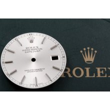 Rolex Silver Stick Datejust Dial Fit For Mens 36mm Datejust 16000 Series 144