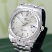 Rolex stainless steel datejust ref 116200