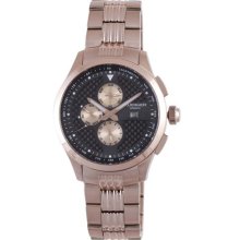 Rudiger Men's Zwickau Rose Gold IP Stainless Steel Multi-Function ...