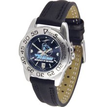 San Diego Toreros Sport Leather Band AnoChrome-Ladies Watch