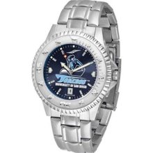 San Diego Toreros USD NCAA Mens Steel Anochrome Watch ...