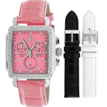 Sartego Ladies Diamond Strap Chronograph Pink Dial SDPK199P