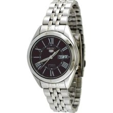 Seiko 5 #SNKL33 Men's Stainless Steel Black Dial Self Winding