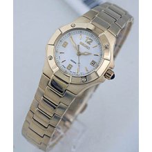 Seiko Coutura Ladies Watch Gold Tone Sxd574 $300