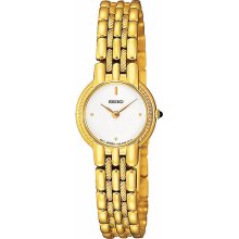 Seiko Gold-Tone Ladies Watch SUJB32