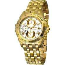 Seiko Le Grand Sport Gold-Plated Stainless Steel Men's Watch SPC046