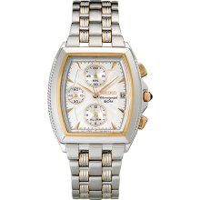 Seiko Men's Two Tone Le Grand Sport Alarm Chronograph SNA610