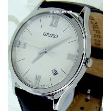 Seiko Quartz Japan Leather Sgee11 Wr30m