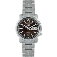 Seiko Snkk79 Men's Watch Seiko 5 Automatic Black Dial