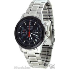 Seiko Ssb011p1 Chronograph,100m Wr,brand New,ssb011