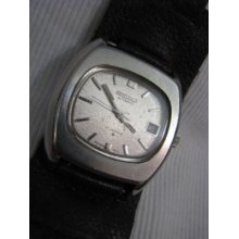 Seiko Tv Dial 6308-5000 Automatic 17 Jewels Date Watch