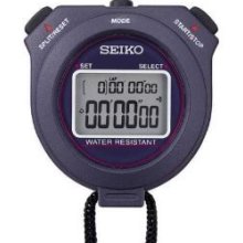 Seiko Wo73 Economy Stopwatch With Selectable Silent Operation