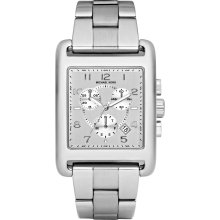 Silver Dial Chronograph, Men's Michael Kors