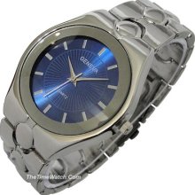 Silver Geneva Quartz Men's Watch An30sb