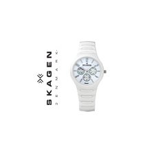 Skagen Denmark Women Watch 817SXWC1 Multi-Function-Watch Ultra Slim Ceramic