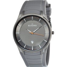 Skagen Men's 955XLSMRM Stainless Steel Grey Dial Watch Skagen - 955XLS