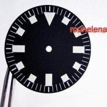 Snowflake Retro Super Lume Diving Dial No Date For Swiss Eta 2836 2824 Movement