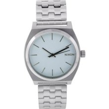 Stainless Steel Case and Bracelet Time Teller Quartz White Dial