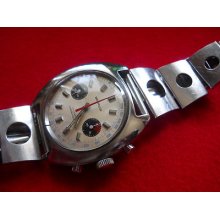 Stainless Steel Chronograph With Valjoux 7733 Movement