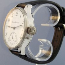 Stainless Steel Glazed Polish Case For Lepine Watch Movementjwc Moser Union Etc.