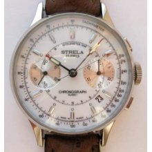 Strela Watch Chronograph (movement 3133 Poljot) Pilots