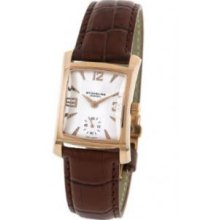 Stuhrling Original 145L.1245E2 Lady Gatsby 16K Rose Gold Plated Stainless Steel Case with Silver Dial