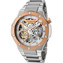 Stuhrling Original Men's Tru Apocalypse Pro Skeleton Dial Watch 2160B.331134