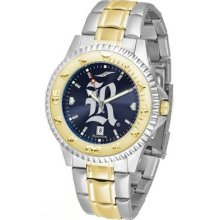 Suntime Rice University Owls Competitor AnoChrome Two Tone Watch