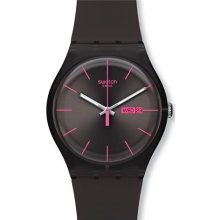 Swatch Rebel Brown Mens Watch SUOC700 ...