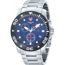 Swiss Eagle Se-9001-22 Mens Sea Bridge Chronograph Watch