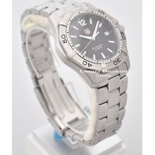 Tag Heuer Aquaracer Waf1110.ba0800 Men's Watch Black Dial Stainless Steel Band