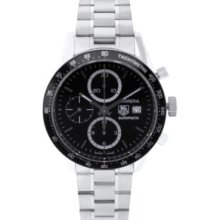 Tag Heuer Men's Carrera Swiss Made Quartz Chronograph Stainless Steel Bracelet Watch