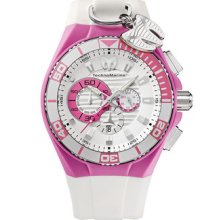 Technomarine Cruise Locker 112014 Pink/white Ladies Womens Chronograph Watch