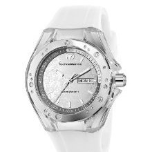 TechnoMarine Cruise Sport Snow Diamonds Mirror Dial Unisex watch #110065