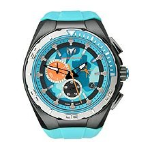 TechnoMarine Cruise Steel Blue Camouflage Dial Men's Watch #110071