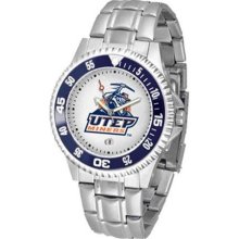 Texas El Paso Miners watches : UTEP Miners Men's Stainless Steel Competitor Watch