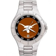 Texas Longhorns Pro II Stainless Steel Watch