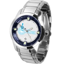 The Citadel Bulldogs Logo- Mens Titan Steel Watch