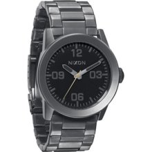 The Private SS Watch for Men - One Size - All Gunmetal / Black