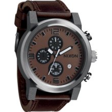 The Ride Watch for Men - One Size - Brown / Black