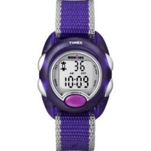 Timex Iron Kids Digital - Purple/Silver T7B9839J