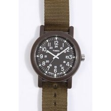 Timex Men's Green/olive Military Style 24hr Watch